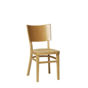 SILLA de MADERA MACIZA // Ref: S166,01