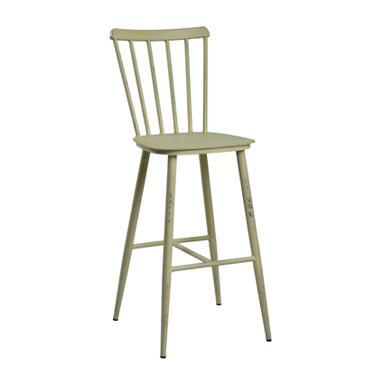 TABURETE ALTO de ALUMINIO // Ref: T162,04
