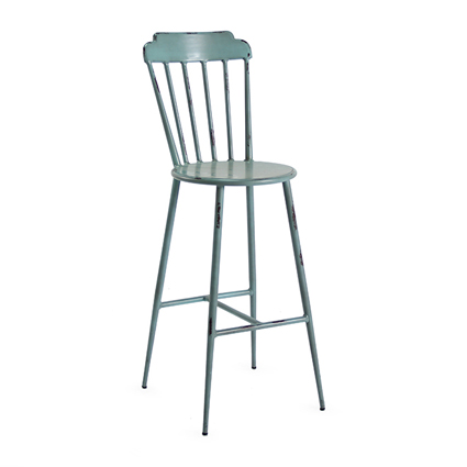 TABURETE ALTO de ALUMINIO // Ref: T162,05