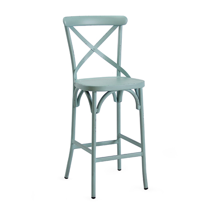 TABURETE ALTO de ALUMINIO // Ref: T172,03