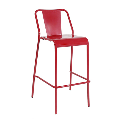 TABURETE ALTO de ALUMINIO // Ref: T28,03