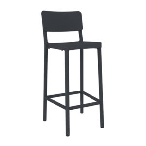 TABURETE ALTO de POLIPROPILENO // Ref: T176,02