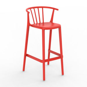 TABURETE ALTO de POLIPROPILENO // Ref: T176,03