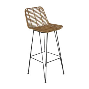 TABURETE ALTO de HIERRO // Ref: T269,01