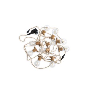 Guirnalda de luces con batería | mobiliario para exterior | lámparas decorativas para restaurantes | complementos de mobiliario para hostelería | Moinde