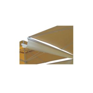 Canalón de unión de Sombrillas de aluminio, Para evacuar lluvia | Exterior | Sombrillas Pérgolas y Toldos | Complemento para Hostelería | Mobiliario para bares | mobiliario para restaurante
