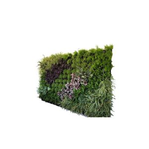 Jardín vertical natural de Madera tropical | Plantas y Elementos Vegetales | Mobiliario interior | Complemento de mobiliario para Hostelería | Mobiliario para Hostelería Moinde