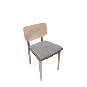 SILLA de MADERA MACIZA // Ref: S166,14