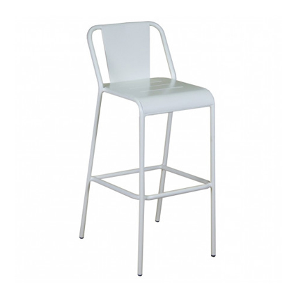 TABURETE ALTO de ALUMINIO // Ref: T28,03