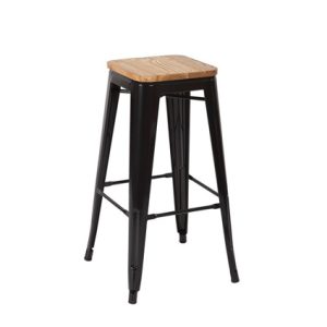 TABURETE ALTO de HIERRO // Ref: T227,06