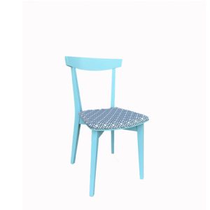 Silla de madera maciza con asiento y respaldo de madera laminada color A elegir | muebles para bares y restaurantes | sillones de metal | mobiliario hostelería