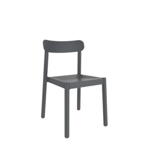 Silla de polipropileno en color Gris | mobiliario para restaurante | mobiliario para bares y restaurantes |sillones restaurante | venta de muebles para restaurantes