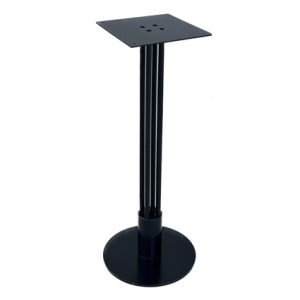 Mesas hostelería | Pie central de hierro Ref: 495-BASE_P130,05/110 | Pie central de hierro (40x107cm) | Pie para mesa de hostelería color Negro | Mesas para restaurante | Mobiliario para hostelería