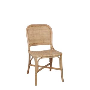 Sillas hostelería | Silla de madera | Asiento de médula en rattan natural y respaldo de rejilla natural color Natural | Sillas de madera | Sillas restaurantes| Sillas y sillones de madera para interior | Mobiliario para hostelería