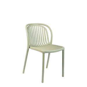 Silla de polipropileno, color Verde. Monoblock y apilable | sillas de polipropileno | sillones restaurante | sillones hostelería | sillas apilables