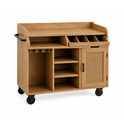 MUEBLE AUXILIAR de MADERA // Ref: 13044